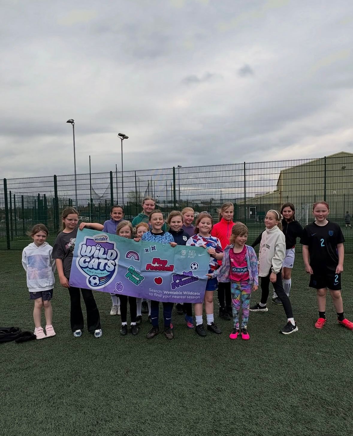 Gillford Park Wildcats group photo