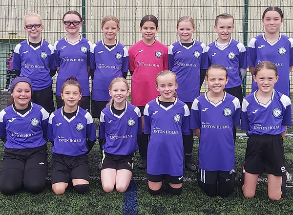 U14 Gillford Park Gillies Girls squad photo